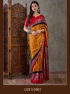 Lux 5 Semi Modal Printed Saree Wholesale Clothing Suppliers In India